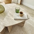 Set masuta de cafea, Neostill, Ballare Set, Travertin