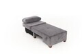 Canapea extensibila 3 locuri, Atelier del Sofa, 613LFS1158, Gri