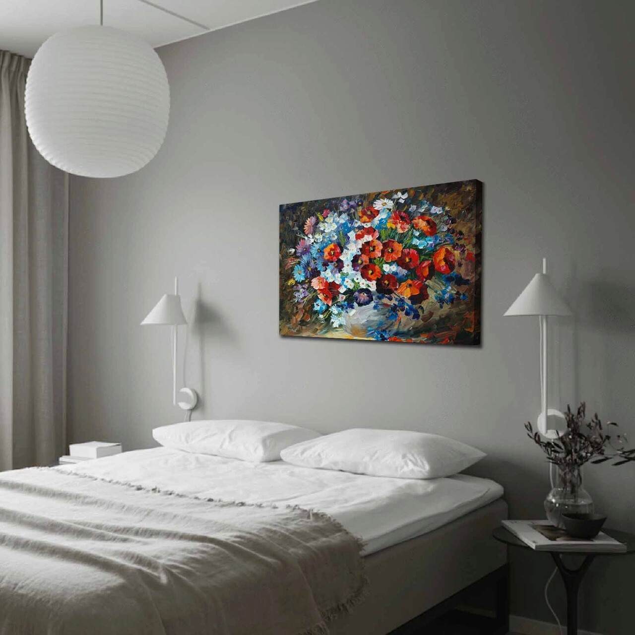 Tablou decorativ, 70100FAMOUSART-003, Canvas, 70 x 100 cm, Multicolor - 1 | YEO