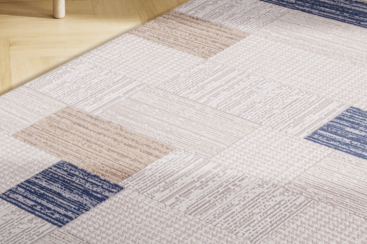 Covor, 45622 Milas, 200x290 cm, Acril, Albastru navy - 1 | YEO