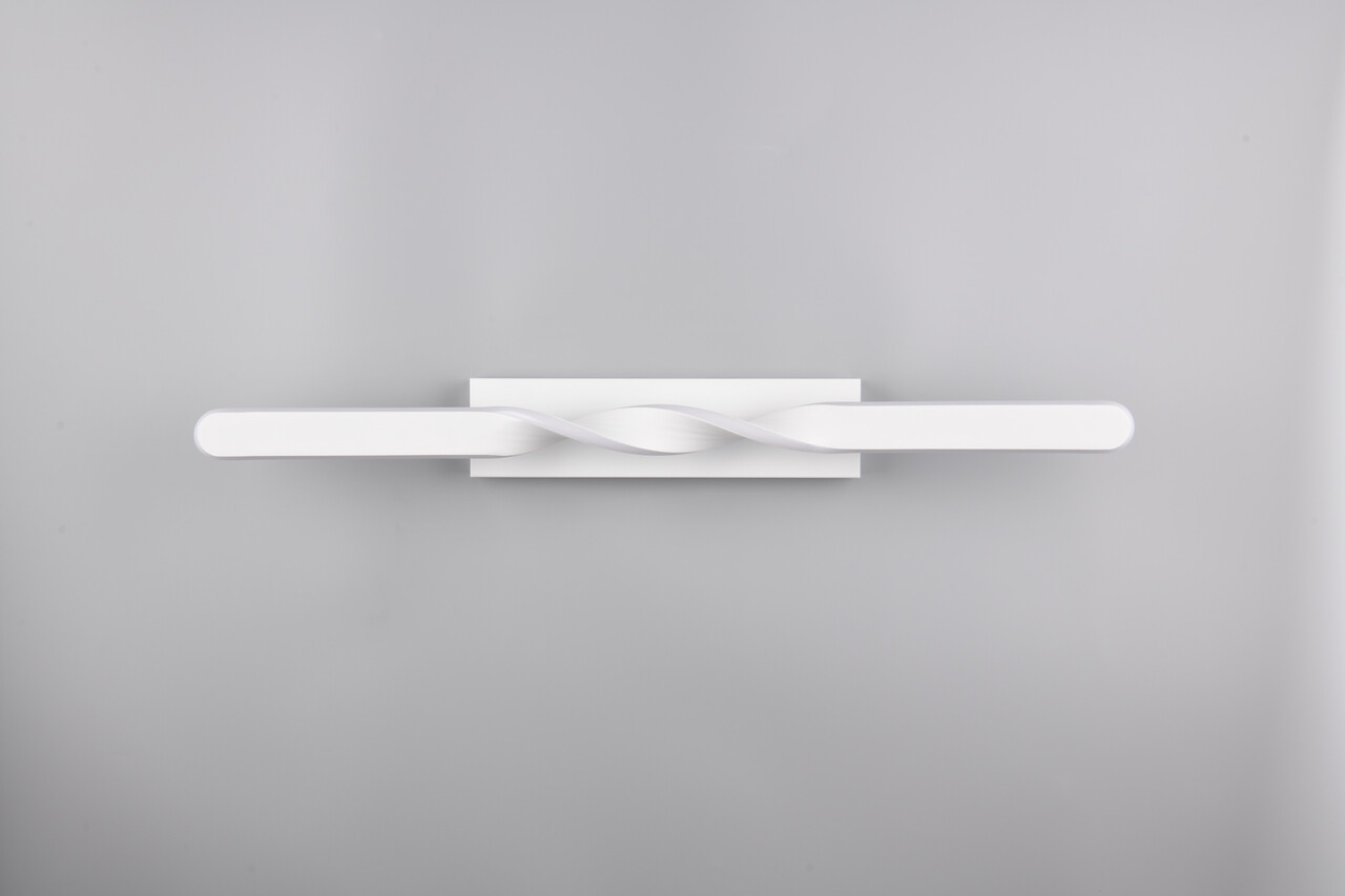 Plafoniera Ginko, RL, 79x9x12.5 cm, 18W, 1x SMD, metal, alb mat