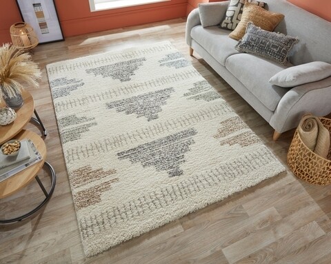 Poza Covor Zane Natural, Flair Rugs, 120 x 170 cm, polipropilena, multicolor