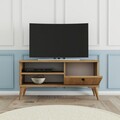 Comoda TV, Mezza, Retro 1552, 90 x 44.6 x 29.5 cm, pal melaminat, stejar