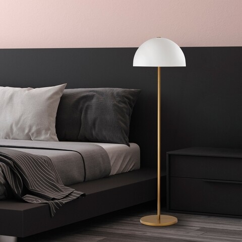 Lampadar, mixed - 11514, fulgor, 40 x 154 cm, 1 x e27, 40w, auriu
