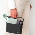 Set oganizator de chiuveta cu accesorii 8 piese, Brabantia, SinkSide, 21.5x11.3x13.4 cm, plastic reciclat, gri inchis