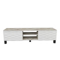 Comoda TV, Retricy, Lukas, 150x35x40.3 cm, PAL, Alb