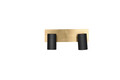 Plafoniera Marley, TRIO, 30x9x15 cm, 35W, 2x GU10, metal, negru/auriu