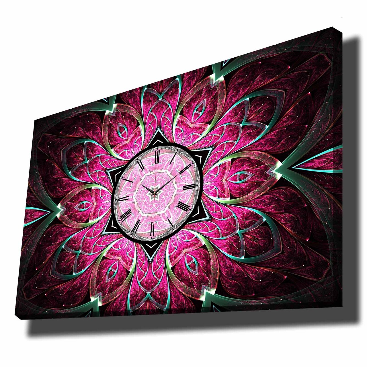 Ceas de perete, 70100CS-014, Dimensiune: 70 x 100, Multicolor - view 2