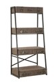 Biblioteca Travel, Mauro Ferretti, 86.5 x 55 x 181 cm, fier/MDF/piele ecologica