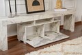 Comoda TV, Nordure, Enclave, 180x50x31 cm, PAL, Marmura Freesia