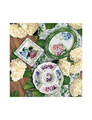 Platou servire, Flora, Brandani, 18.5x18.5x4.5 cm, portelan