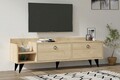 Comoda TV, Asse Home, Heflin, 150x50x36 cm, Stejar