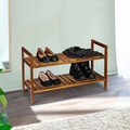 Pantofar Fondi, Wenko, 69x27x40.5 cm, lemn acacia, maro