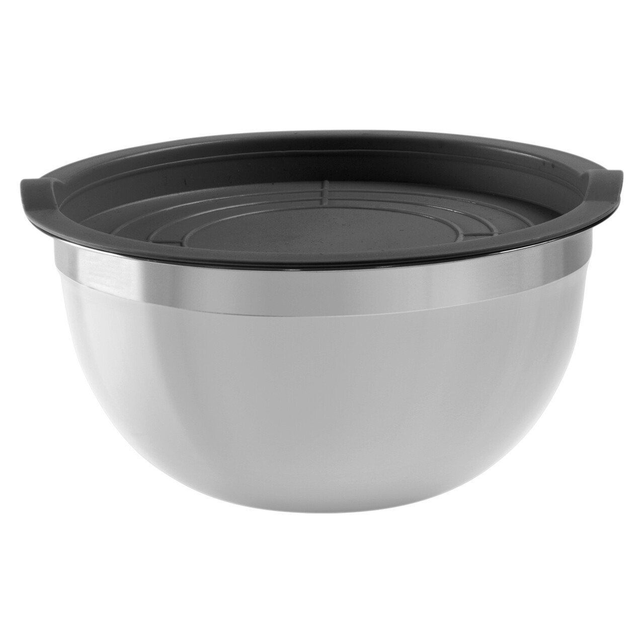 Set 2 boluri Minestrone, Ambition, 18-20 cm, inox, negru/argintiu ...