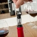 Cutie cu accesorii pentru vin 5 piese InnovaGoods Sommelier, 7x33 cm, ABS/Inox