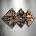 Set 4 tablouri decorative, 4MDF2263747, MDF, Imprimat UV, Multicolor