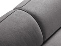 Canapea 3 locuri, Hailey, Micadoni Home, 206x102x79 cm, tesatura boucle, caramiziu