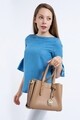Geanta Beverly Hills Polo Club, 602, piele ecologica, camel