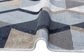 Covor, Ar 10, 160x230 cm, Bumbac, Bej / Negru / Alb