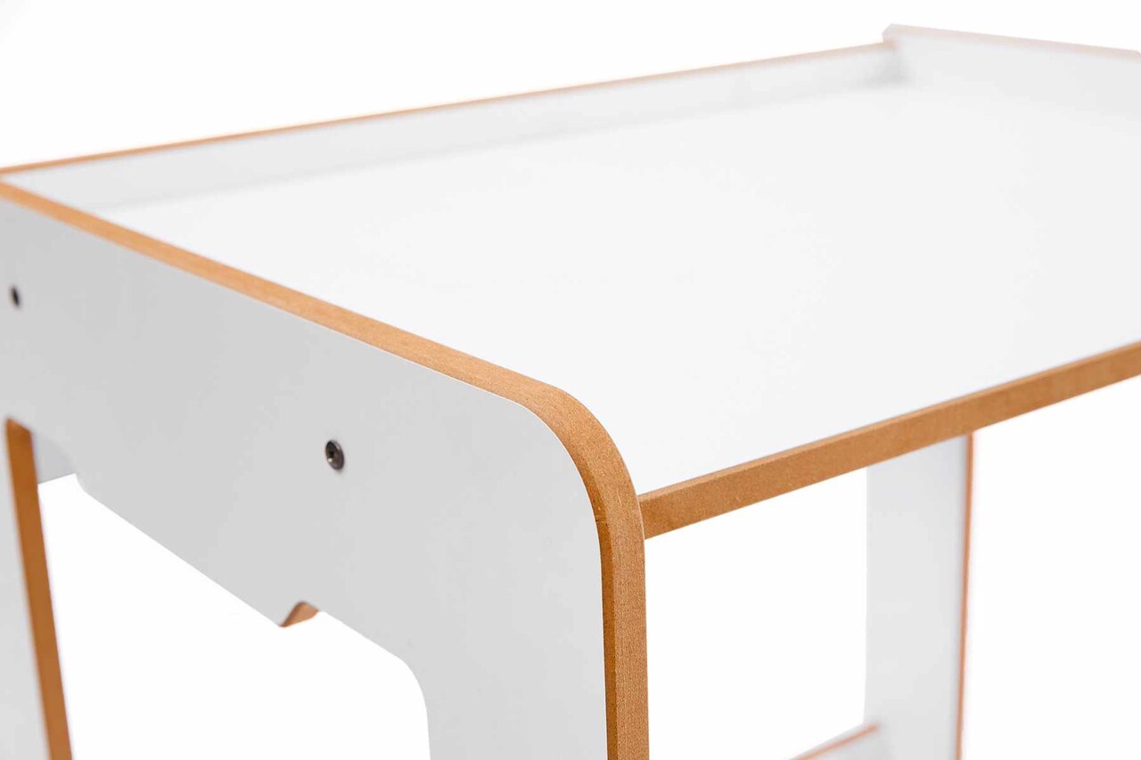 Set masa si scaun pentru copii, Hanah Home, Seagull, Alb - view 8