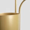 Suport pentru flori Floero, Homla, 49x14x80 cm, metal, auriu