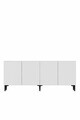 Consola, Hanah Home, Didema 180, 180x79x32 cm, Alb