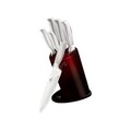 Set 5 cutite cu suport, Berlinger, Kikoza Collection, inox