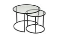 Masuta de cafea, Caliente, Belarus 60, Negru/Transparent