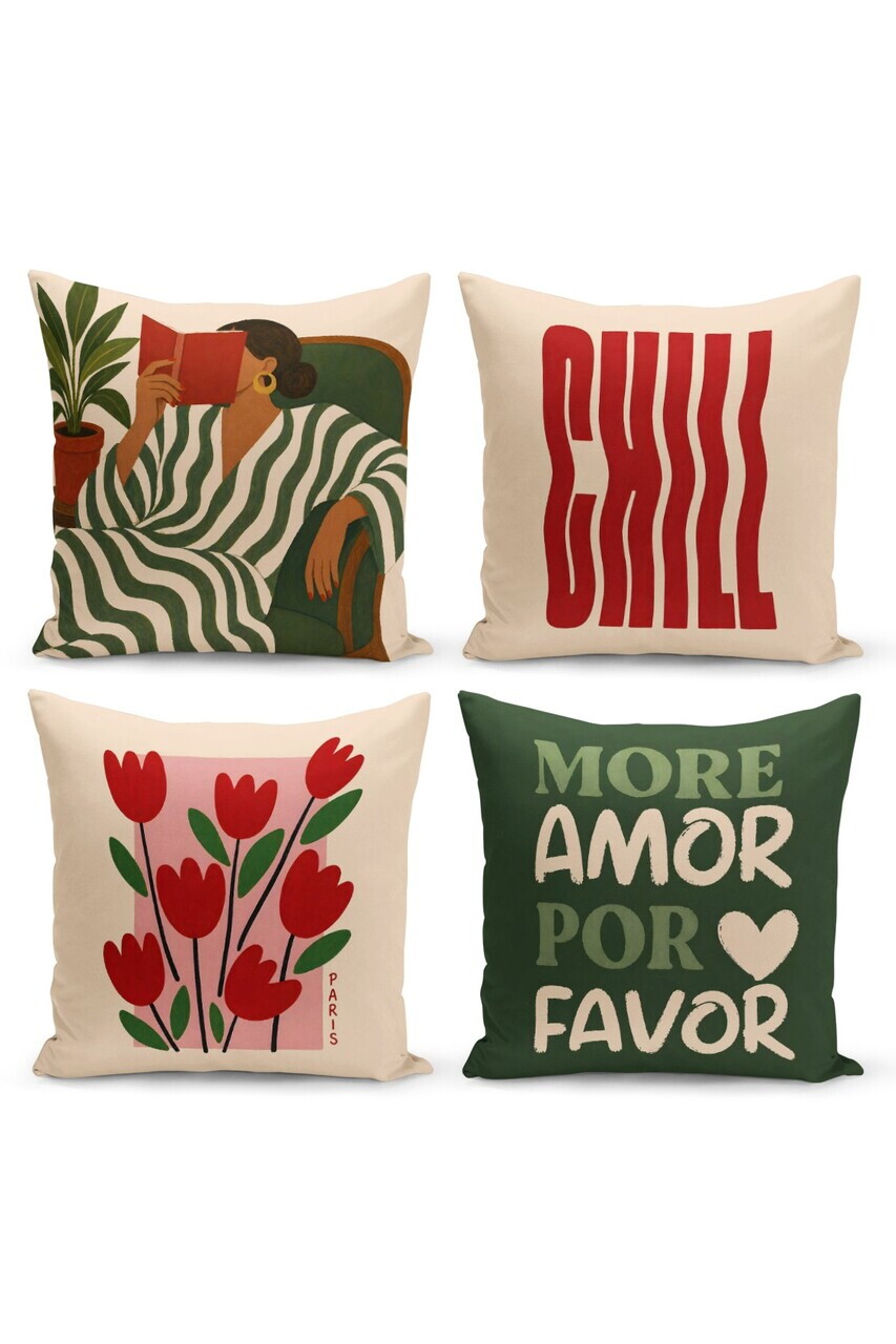 Set fete de perna, Dsypopartset4-26, Poliester, Multicolor — imaginea 2