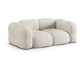 Canapea 3 locuri, Loretto, Cosmopolitan Design, 210x100x68 cm, tesatura structurata, bej
