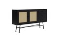 Consola, Howard, Nala 160, 160x90x40 cm, Negru