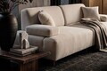 Canapea 3 locuri, Atelier del Sofa, 560ARE5349, Crem
