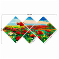 Set 4 tablouri decorative, 4MDF18370705, MDF, Imprimat UV, Multicolor