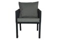 Set gradina/terasa 5 piese, My Interior, Otto, rattan/aluminiu, gri