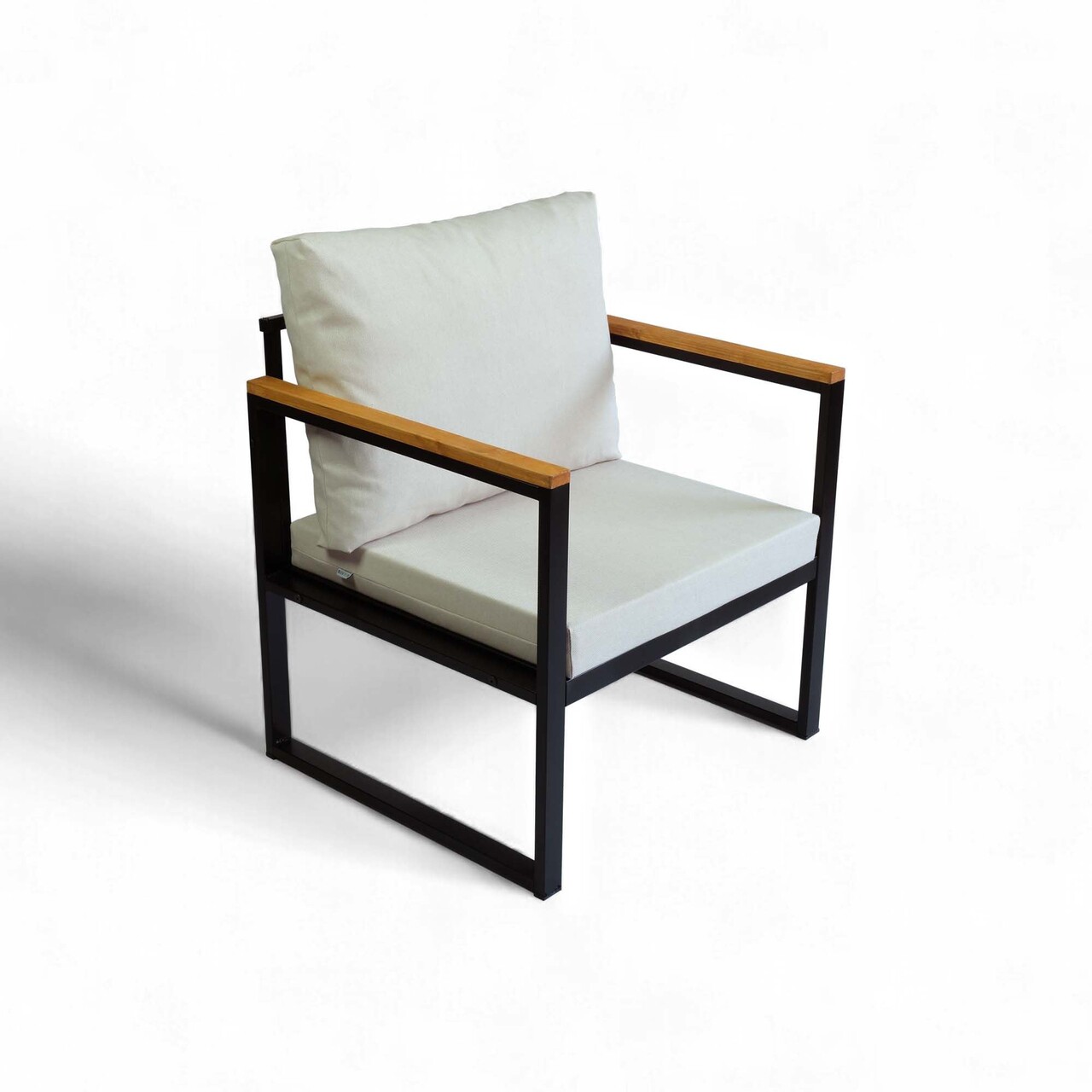 Fotoliu de gradina, Hanah Home, CPT5541-80, 70x75x62 cm, Bej - view 2