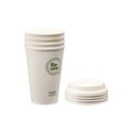 Set 4 pahare cu capac Re-Use, Aladdin, 350 ml, plastic