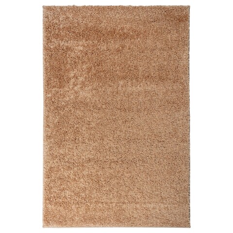 Traversa pentru hol Shaggy Culatra, Decorino, 80x250 cm, polipropilena, bej