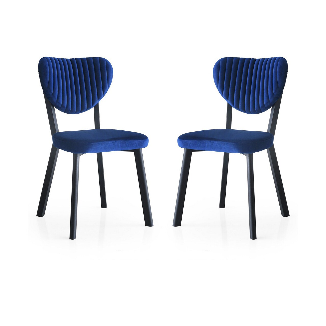 Set de scaune, Nmobb, Beta, Cadru: 100% FIER VOSIT STATIC, Albastru navy - 1 | YEO
