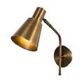 Aplica de perete, Sivani - MR-663, Alby, 14 x 36 x 40 cm, 1 x E27, 40W, aramiu antic