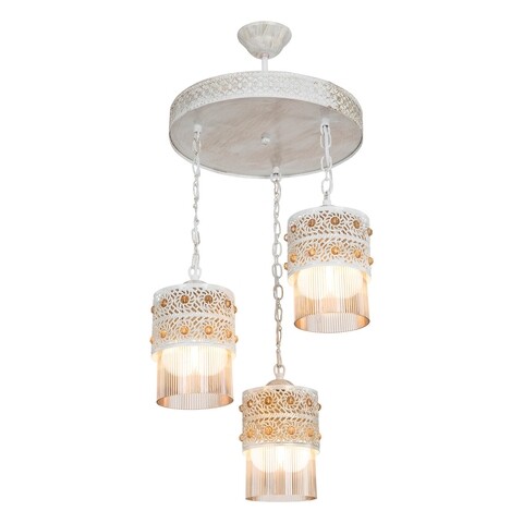Lustra beyaz, mdl.3702, squid lighting, 30x75x30 cm, alb