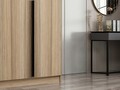 Dulap pentru haine, Minerva, Kale Plus Oak, 90x210x52 cm, PAL, Stejar