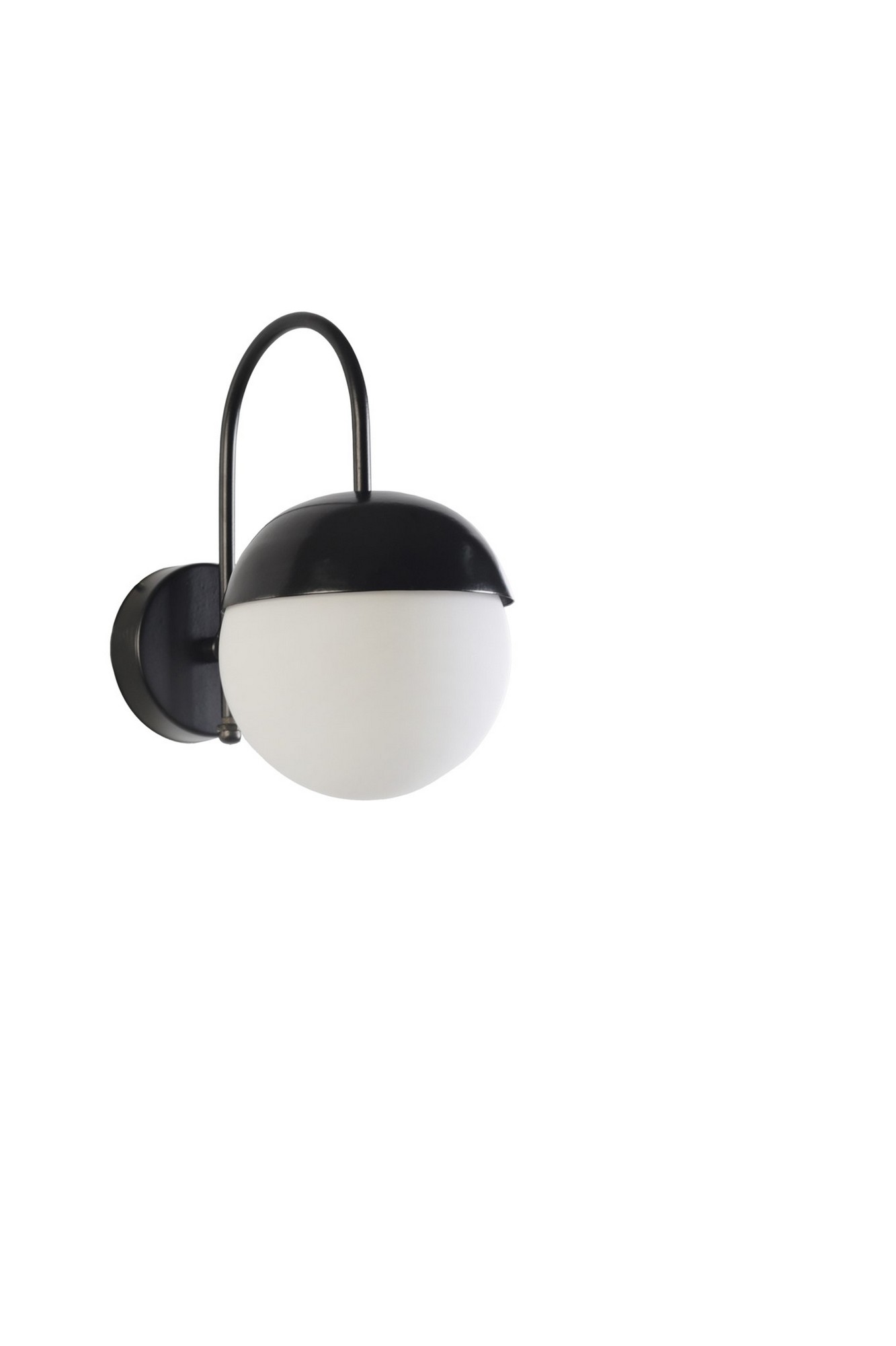 Aplica de perete, Opviq, 941RTN1493, Negru
