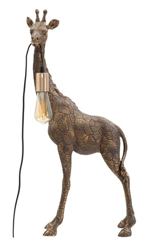 Lampa de masa Giraffe, Mauro Ferretti,  1 x E27, 40W, 40x22x80 cm, auriu