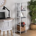 Organizator baie cu 4 rafturi Ellis, Versa, 34 x 33 x 140 cm, MDF/metal