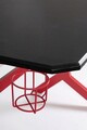 Birou Gaming, Bizzotto, 118 x 65 x 76 cm, otel/MDF, rosu/negru