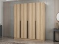 Dulap pentru haine, Minerva, Kale Plus, 180x210x52 cm, PAL, Stejar
