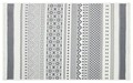 Covor, Ar 07, 120x180 cm, Bumbac, Gri/Alb