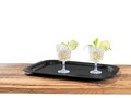 Tava servire, Wenko, XL, 45.5 x 33 x 2.3 cm, polipropilena/plastic, negru