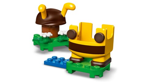 Pachet puteri suplimentare albina Mario, LEGO, plastic