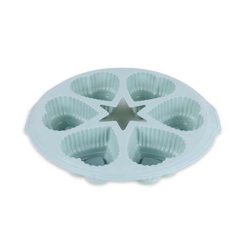 Forma de copt, Luigi Ferrero Norsk FR-1821S, 6 briose, silicon